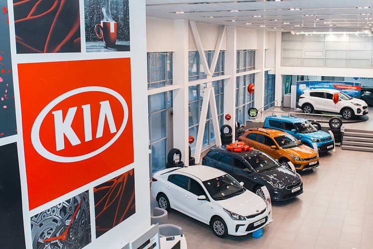 Автосалон KIA - освещение рис.1